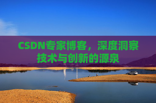 CSDN专家博客，深度洞察技术与创新的源泉
